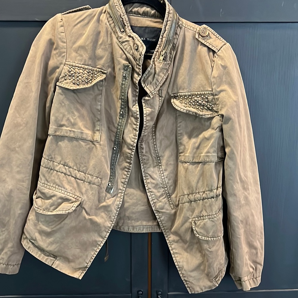 Zara utility jacket M